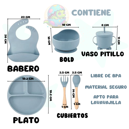 KIT DE ALIMENTACIÓN EN SILICONA 5 PIEZAS - Image 8