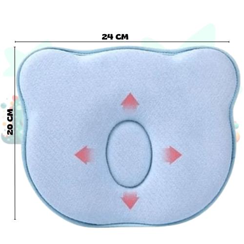 ALMOHADA ORTOPEDICA MEMORY FOAM (ESPUMA DE MEMORIA) PREMIUM EVITA EL SINDROME DE CABEZA PLANA - Image 4