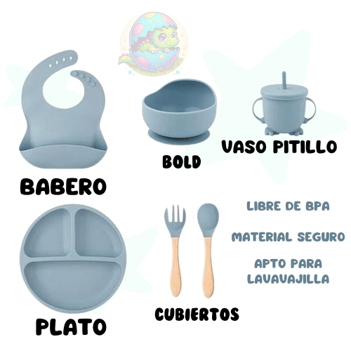 KIT DE ALIMENTACIÓN EN SILICONA 5 PIEZAS - Image 6