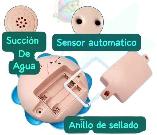PULPO INTERACTIVO ACUĂTICO ROCIADOR DE AGUA - Image 7