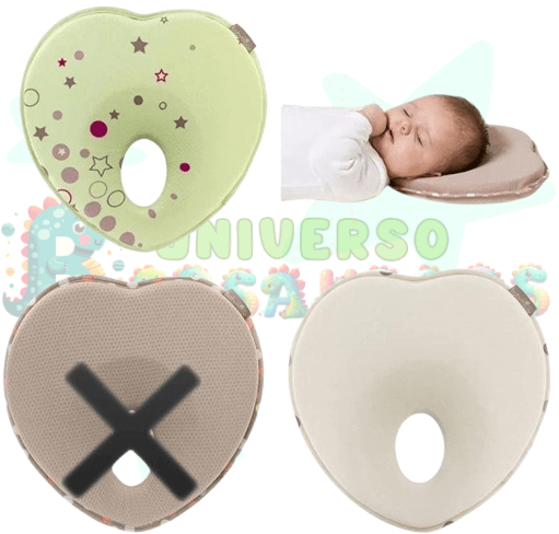 ALMOHADA ORTOPEDICA ULTRA SUAVE MEMORY FOAM (ESPUMA DE MEMORIA) PREMIUM RECIEN NACIDO - Image 2