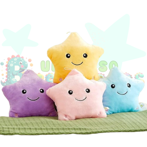 ALMOHADA-PELUCHE ESTRELLA LUMINOSA LED ULTRA SUAVE - Image 3