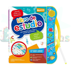 LIBRO DE ESTUDIO DIDÁCTICO, VOZ ESPAÑOL E INGLÉS